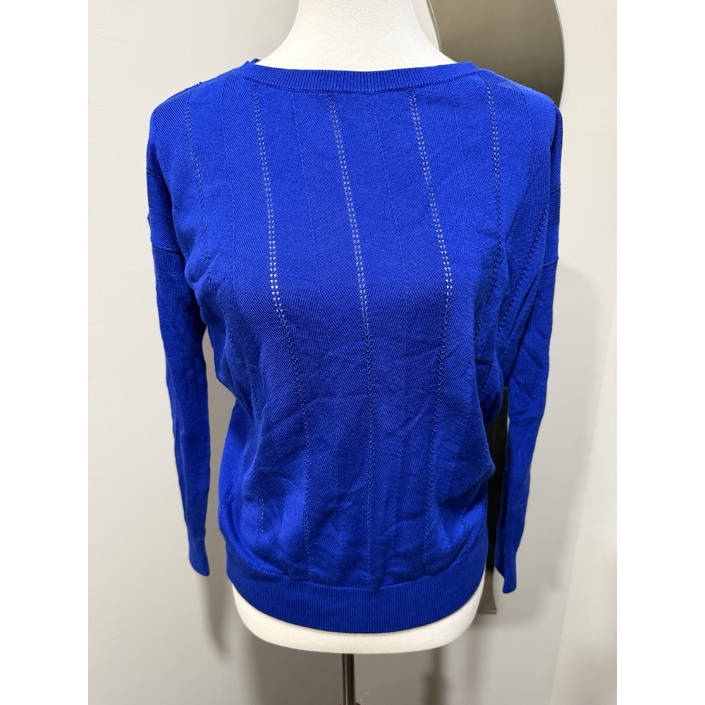 Banana Republic Pointelle Sweater Women's Size XS Pre‎ Owned